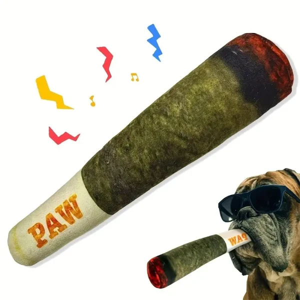 Peluche De Cigare Résistante Pour Chien