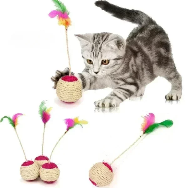 Balle À Griffer Pour Chats