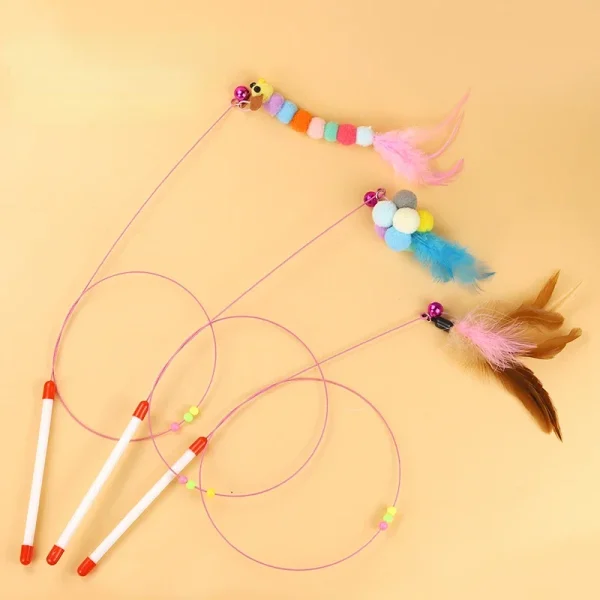 Jouet À Plumes Pour Chaton